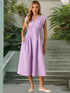 smocked-zip-front-cap-sleeve-dress OhSoStyled - Sophia's Style-8